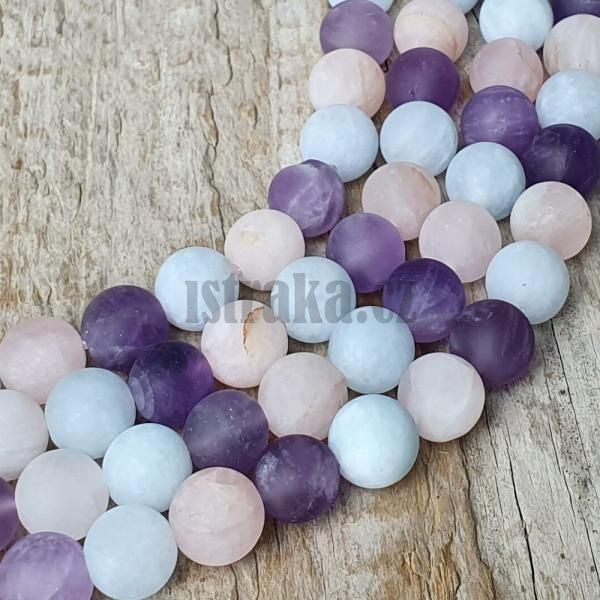 Minerly trio korlky 8mm matn plra