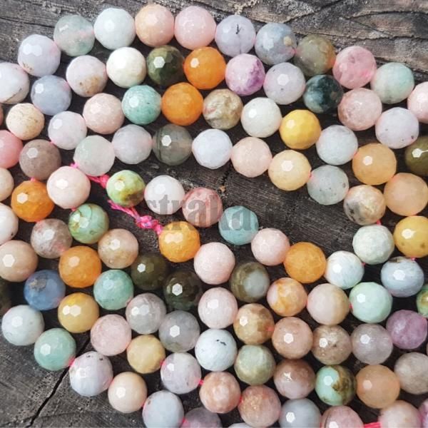 Mix kamen korlky 6mm bonbnov brouen plra