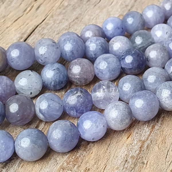 Tanzanit korlky 6mm mix barev plra