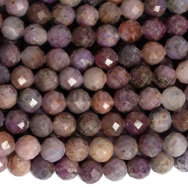 Rubelit korlky 6mm A kvalita brouen  plra