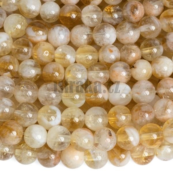 Citrn korlky 6mm plra