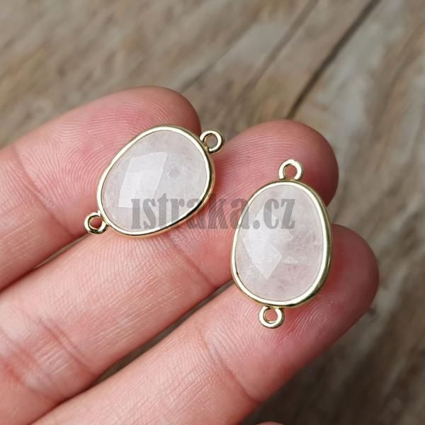 Mezikus msn kmen bl 14x23mm ovl zlat rm