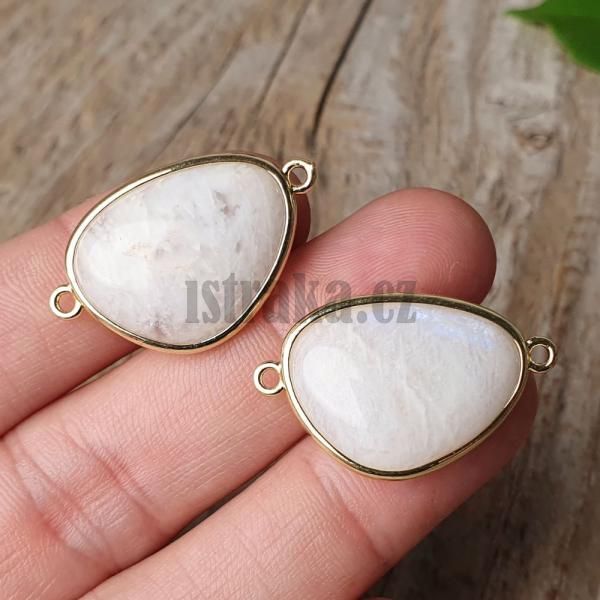 Mezikus msn kmen bl 18x30mm asymetrick zlat rm