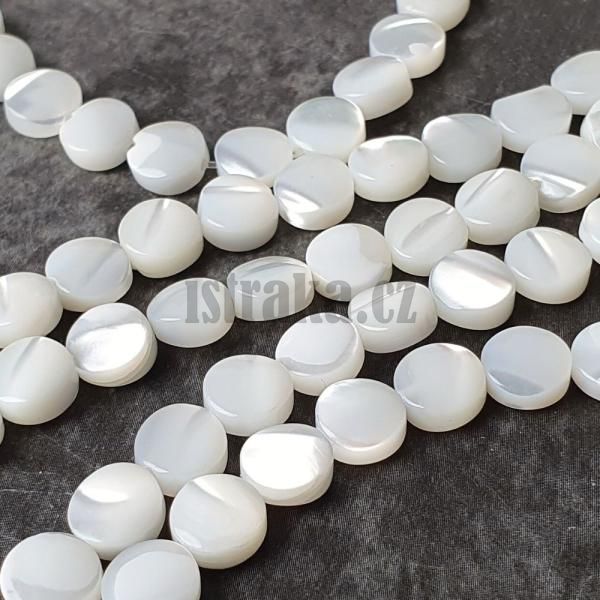 Perle korlky 6mm tun disky bl plra