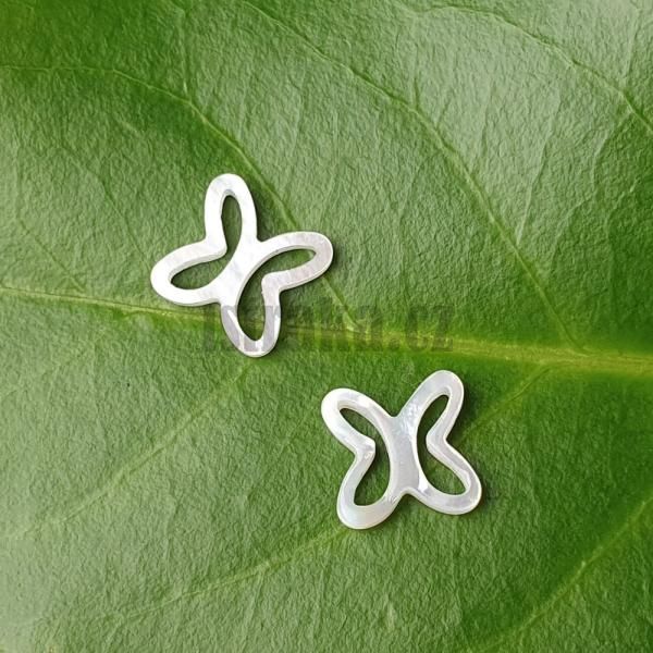 Perle mezikus 10x10mm motl bl
