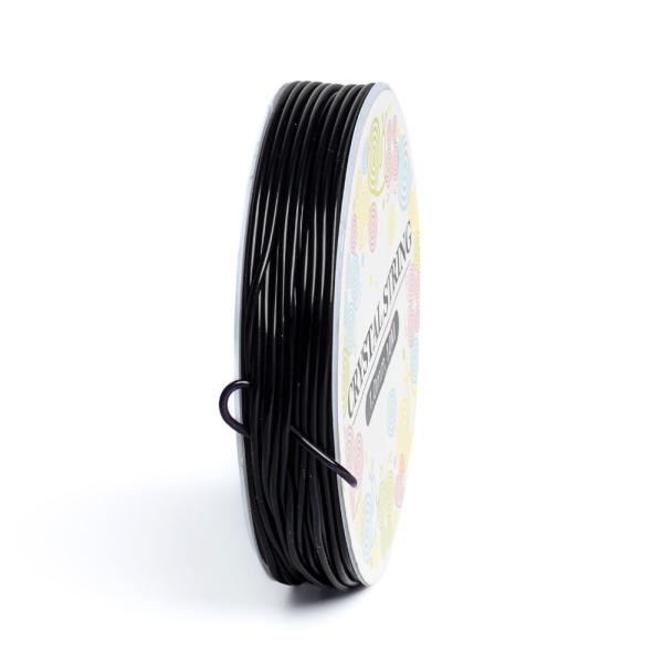 Silon elastick� 1mm �ern� �pulka 10m