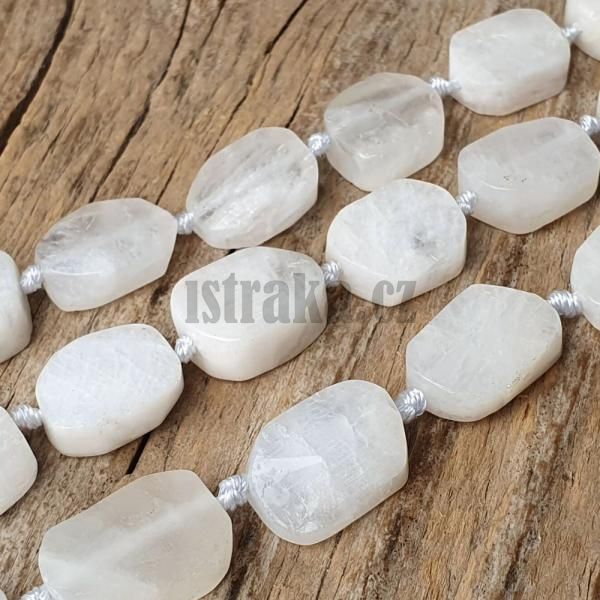 Msn kmen bl korlky 10x15mm obdlnky plra