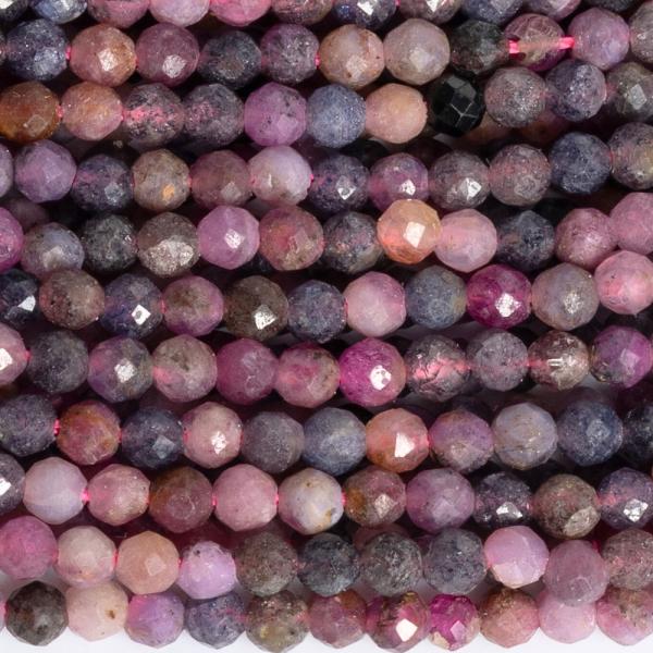 Rub�n a saf�r kor�lky 2,5mm brou�en� ���ra