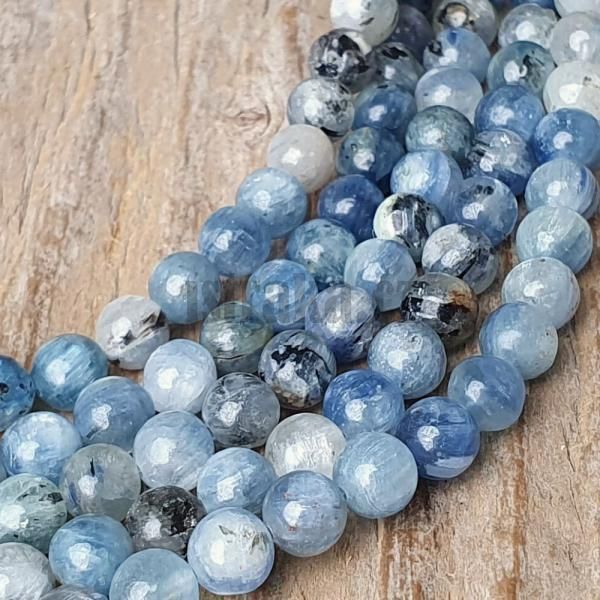 Kyanit korlky 6mm nedobarvovan plra