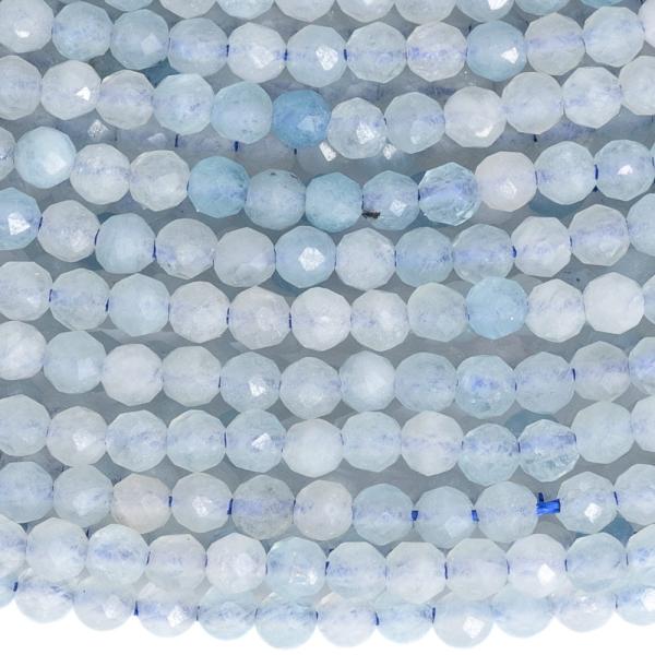 Akvamar�n kor�lky 2mm brou�en� ���ra