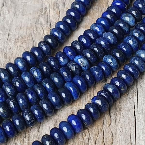 Lapis lazuli korlky 4x2mm zk rondelky plra