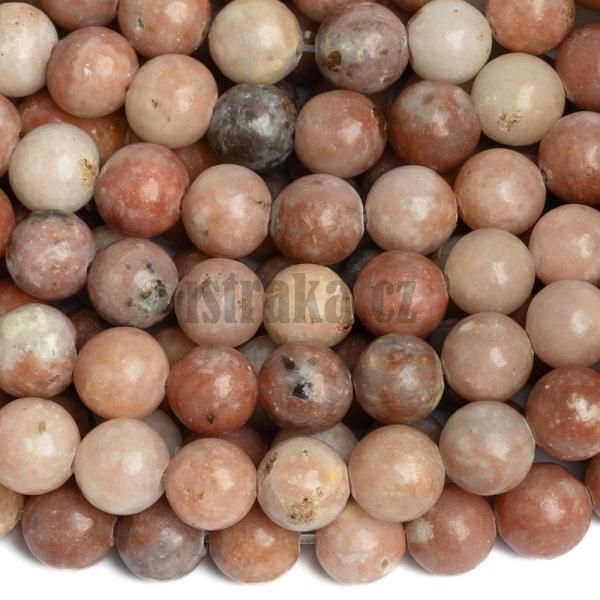 Jaspis cherry blossom korlky 9mm ra