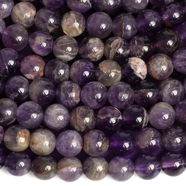 Ametyst mix barev korlky 8mm ra