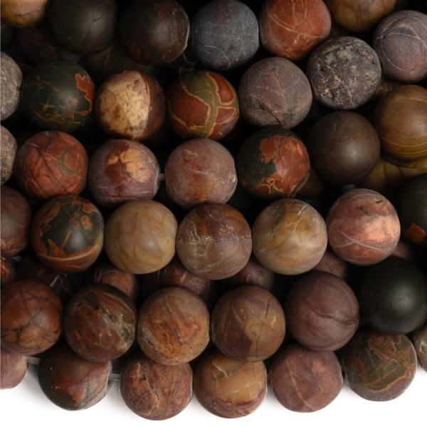 Jaspis picasso kor�lky 8mm matn� ���ra