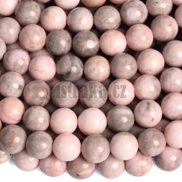 Jaspis zebra r��ov� kor�lky 8mm ���ra