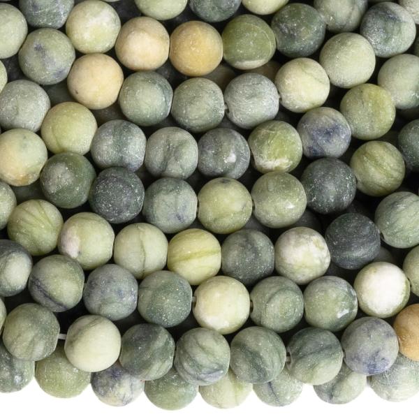 Jadeit Taiwan kor�lky 6mm matn� ���ra