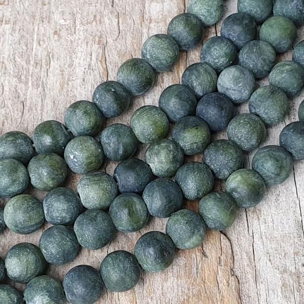 Jadeit Taiwan korlky 6mm matn ra