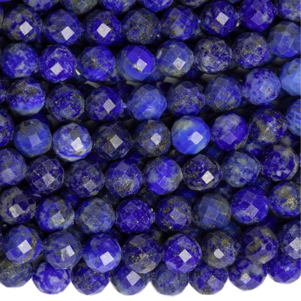 Lapis lazuli kor�lky 6mm brou�en� ���ra