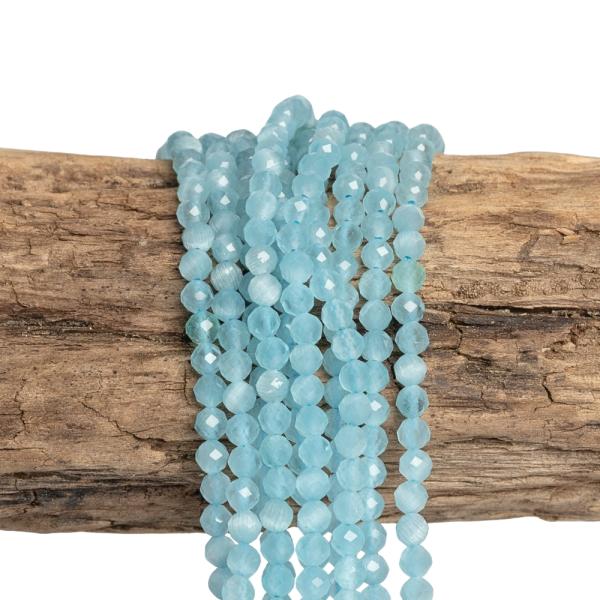 Ko�i�� o�i kor�lky 3mm brou�en� modr� ���ra