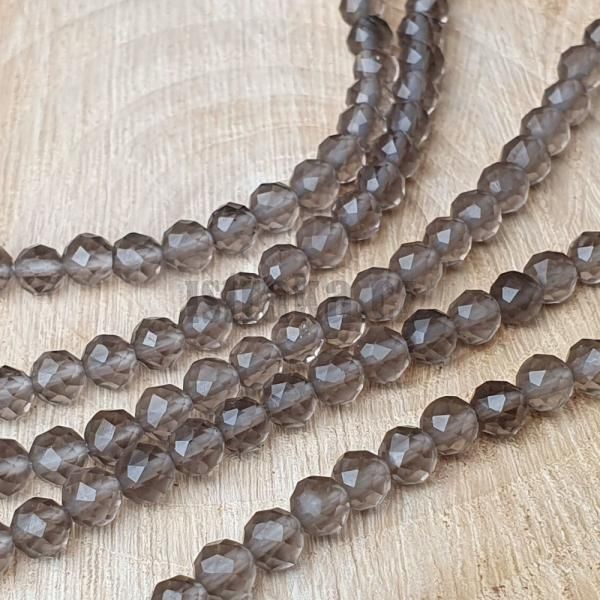 Zhnda korlky 4mm brouen plra