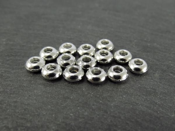 Rondelka korlek 6x2mm nerez 10 ks