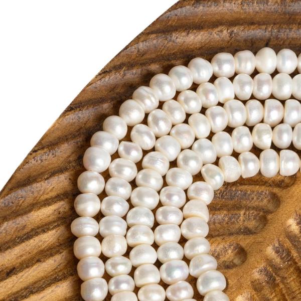 Perly ���n� kor�lky 7-8mm tu�n� rondelky