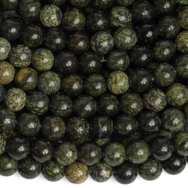 Serpentinit korlky 6mm ra