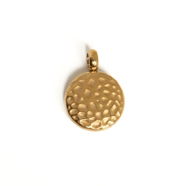 P��v�sek placi�ka 10 mm zlat� nerez (ion plating)