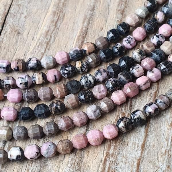 Rodonit mix barev korlky 4mm brouen soudek plra