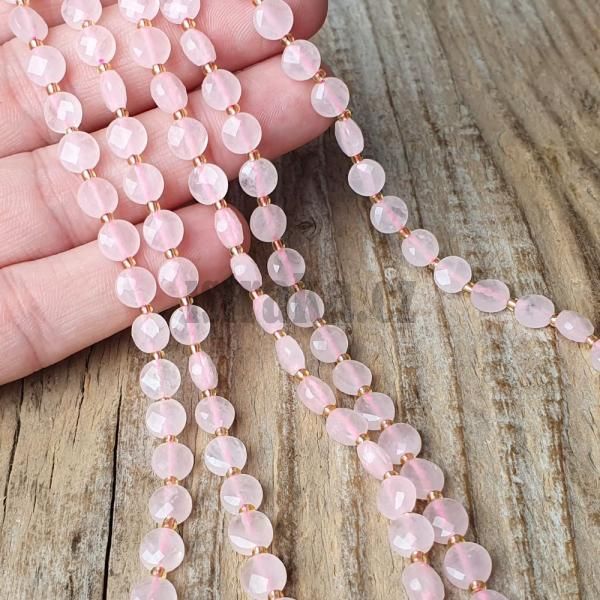 koralky-z-mineralu-ruzenin-6mm-disky-brusene-leskle-ploche-ruzove-babypink-svetle-fazetov