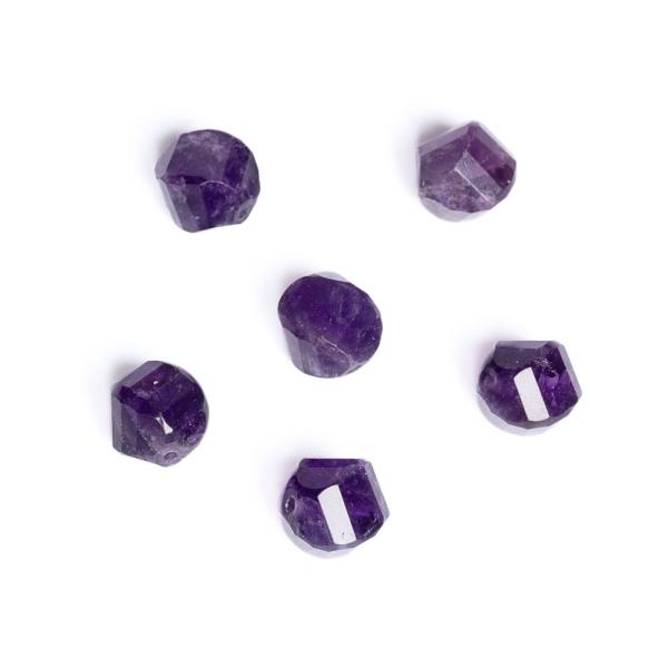 Ametyst kor�lek 10mm twist v�brus 1ks