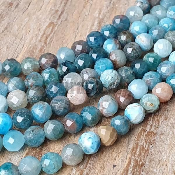 Apatit mix barev korlky 4mm brouen ra