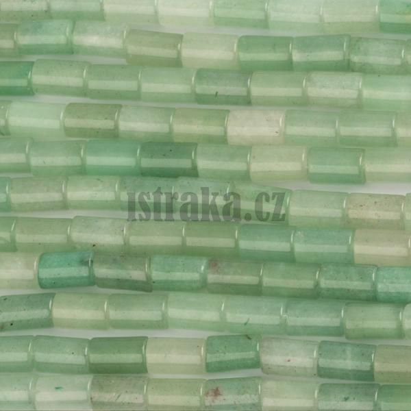 Avanturn zelen trubiky korlky 5x8mm ra