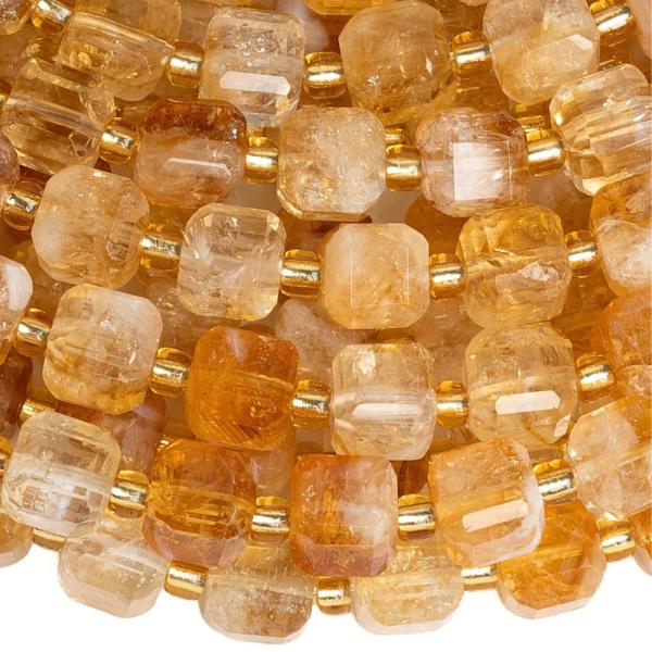 Citr�n kor�lky 6,5mm kostky brou�en� p�l���ra