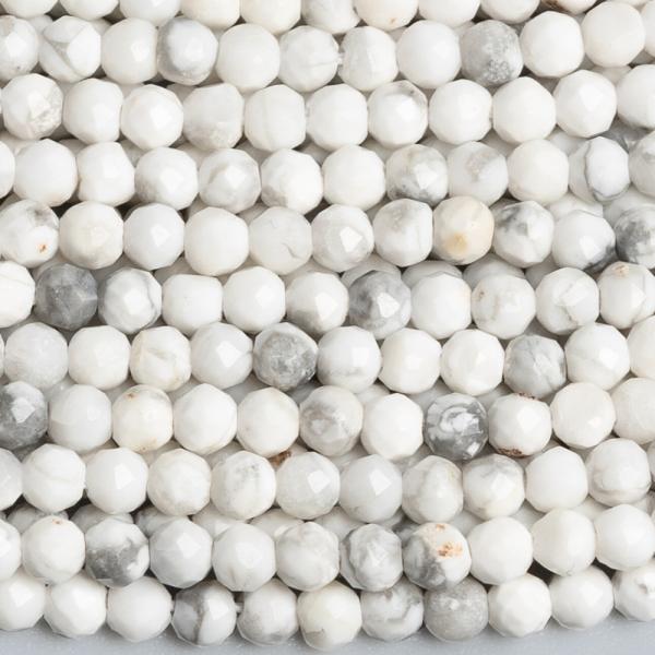 Howlit b�l� kor�lky 2,5mm brou�en� ���ra