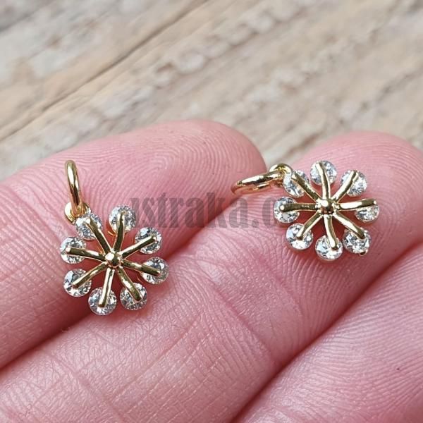 privesok-kvet-kvetinka-zlaty-leskly-s-bielymi-zirkonmi-ligotavy-9x3mm-mini-kvietok