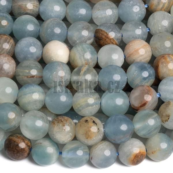 Kalcit hnd korlky 8mm plra