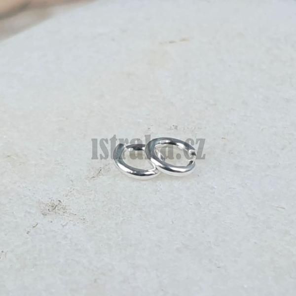 Spojovac krouek 3mm Ag925 stbrn 10ks