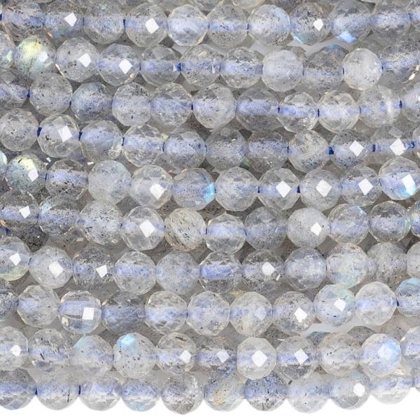 Labradorit kor�lky 3mm brou�en� ���ra