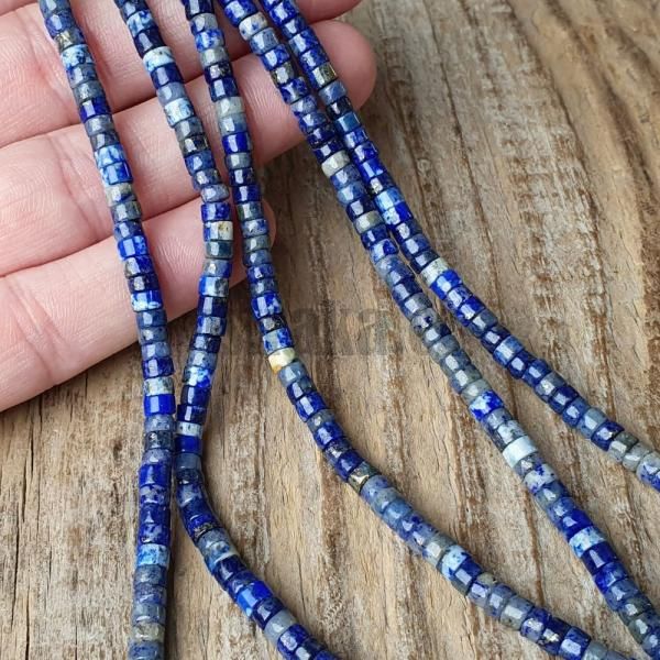 koralky-z-mineralu-lapis-lazuli-heishi-rondelky-modre-zlate-4x2mm-leskle-hladke-splostene-