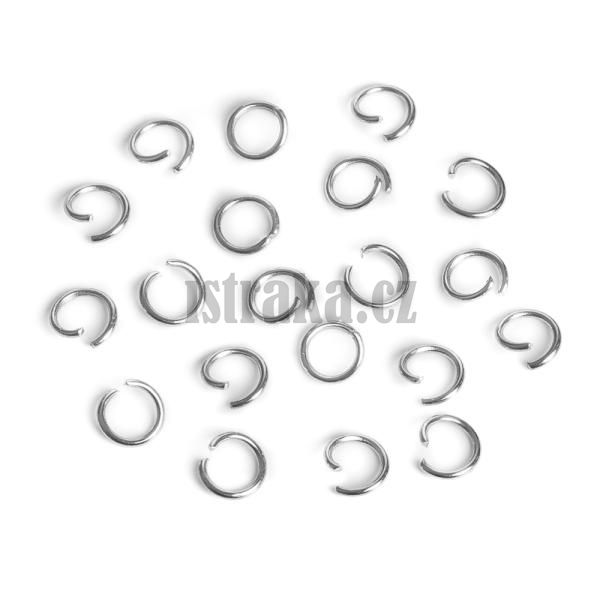 Krouky spojovac 6mm nerez 20 ks
