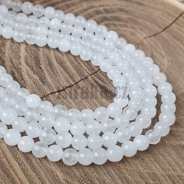 Jadeit korlky 4mm mln bl ra