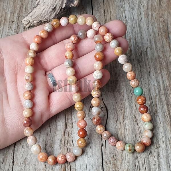 Nhrdelnk kmen chryzantmov 8mm elastick