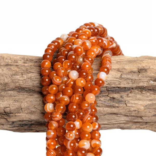 Sardonyx kor�lky 4mm ���ra