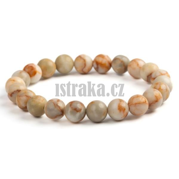 Nramek jaspis netstone 8mm