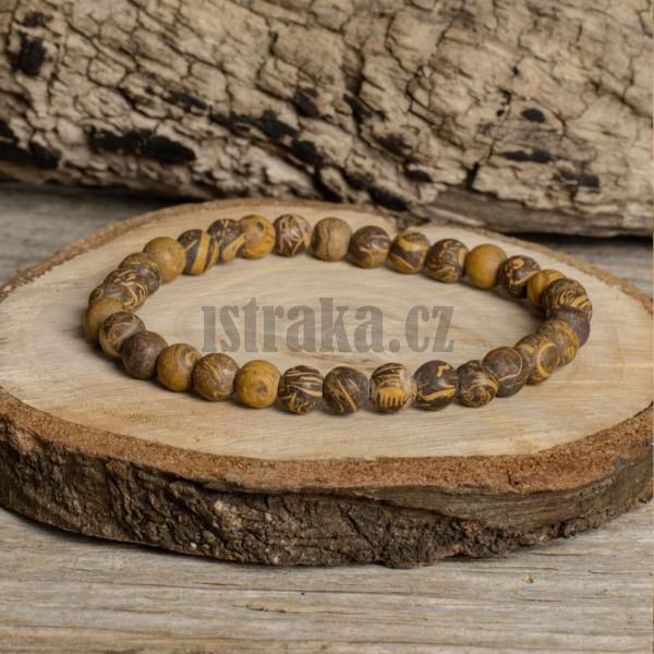 Nramek jaspis elephant 6mm matn