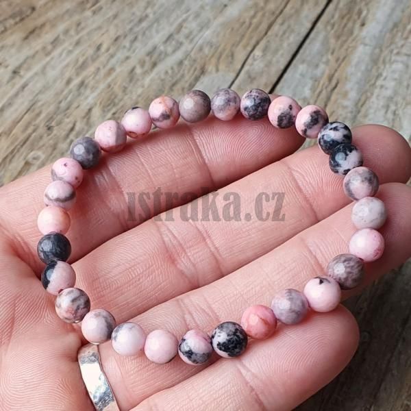 Nramok jaspis zebra ruov 6mm 2