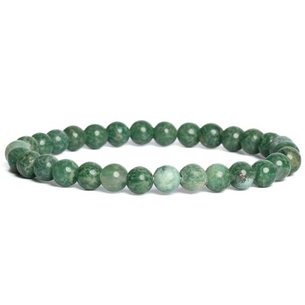 N�ramek jadeit zelen� 6mm