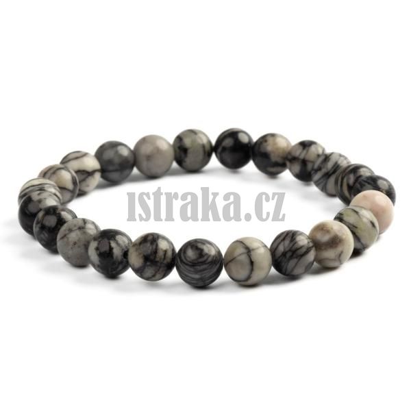 Nramek jaspis sov 8mm