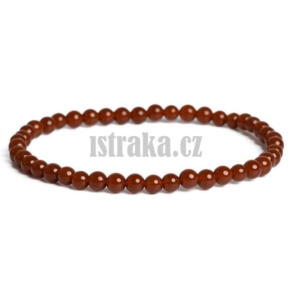 Nramek karneol 4mm